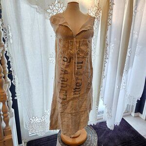 Magnolia Pearl Heavy Woven Asymmetrical Hem Art Dress One Size fits Most